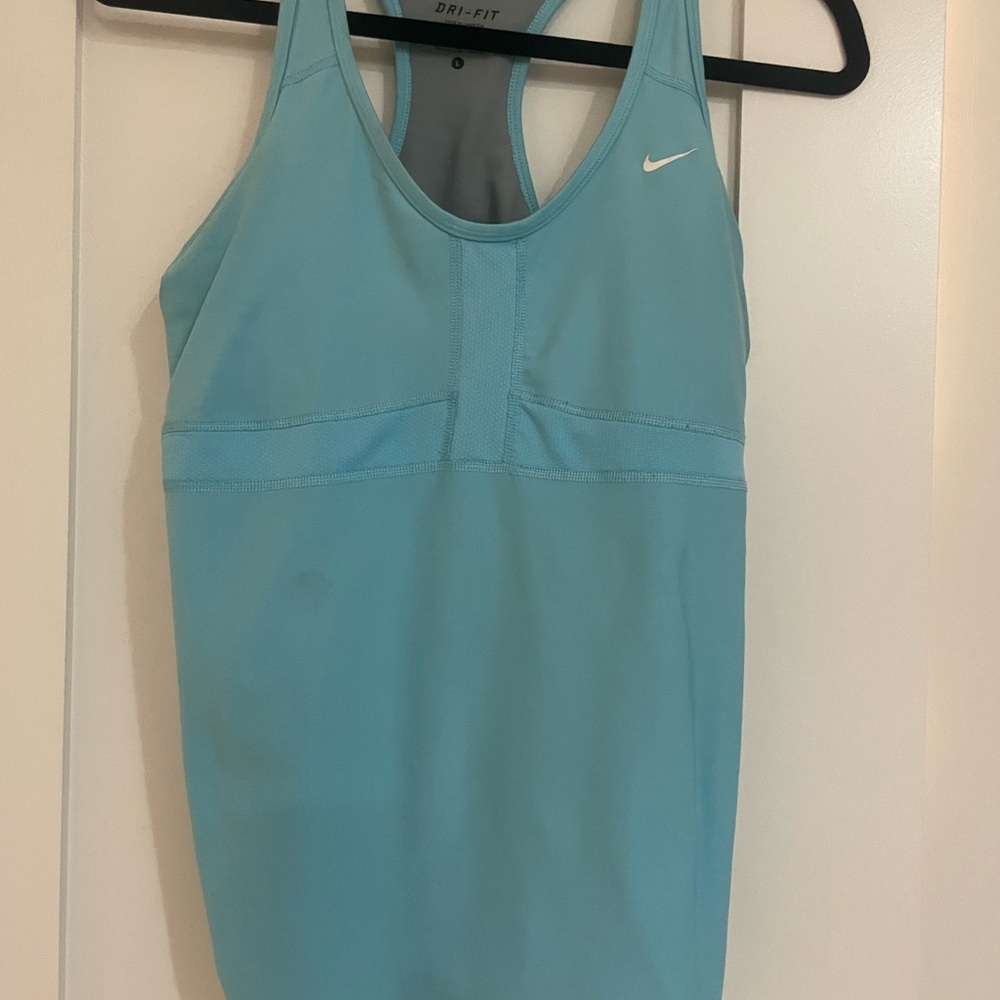 Nike Women's Blue Tank Top